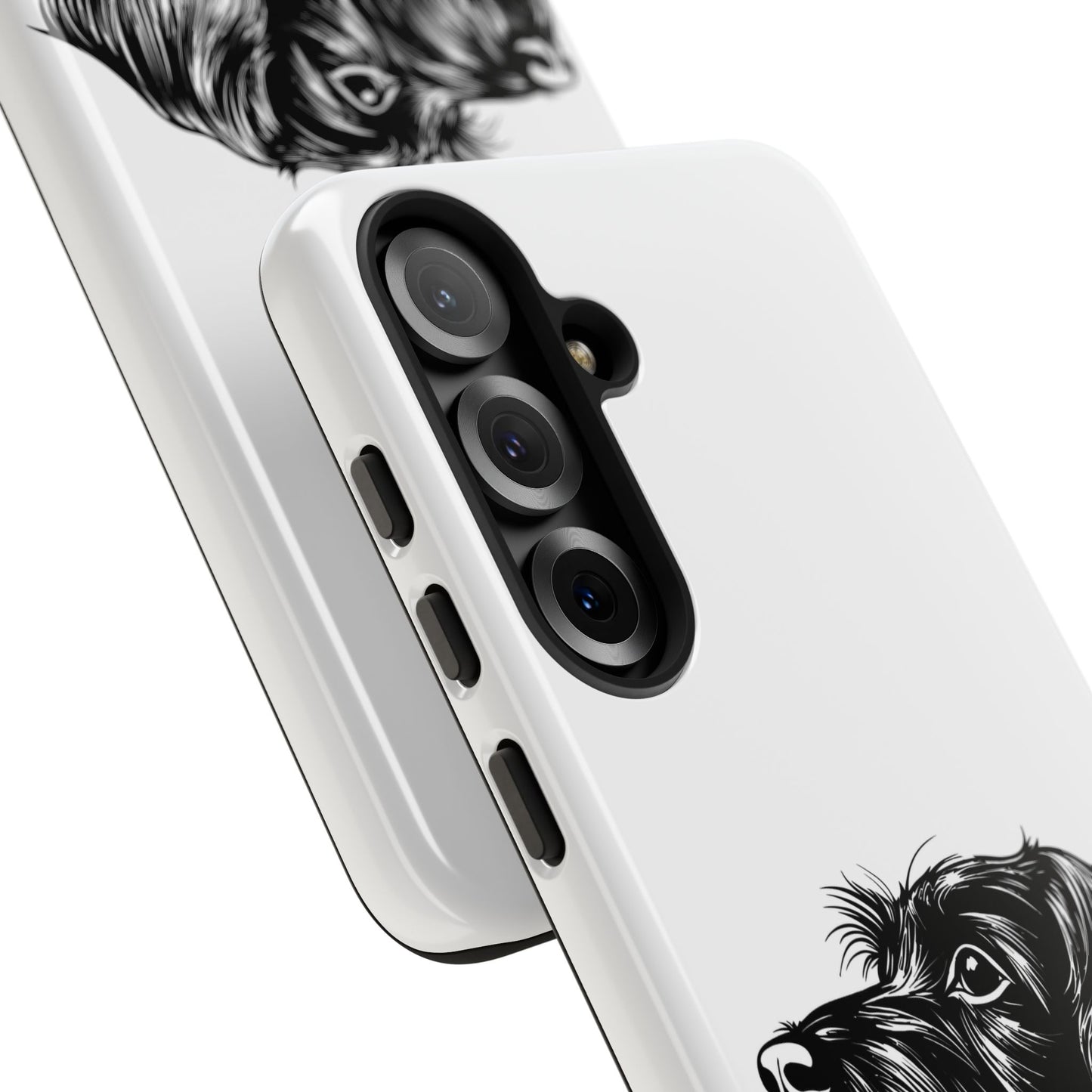Simple Wire Haired Dachshund Mens Phone Case - Dog Apple Pixel Galaxy