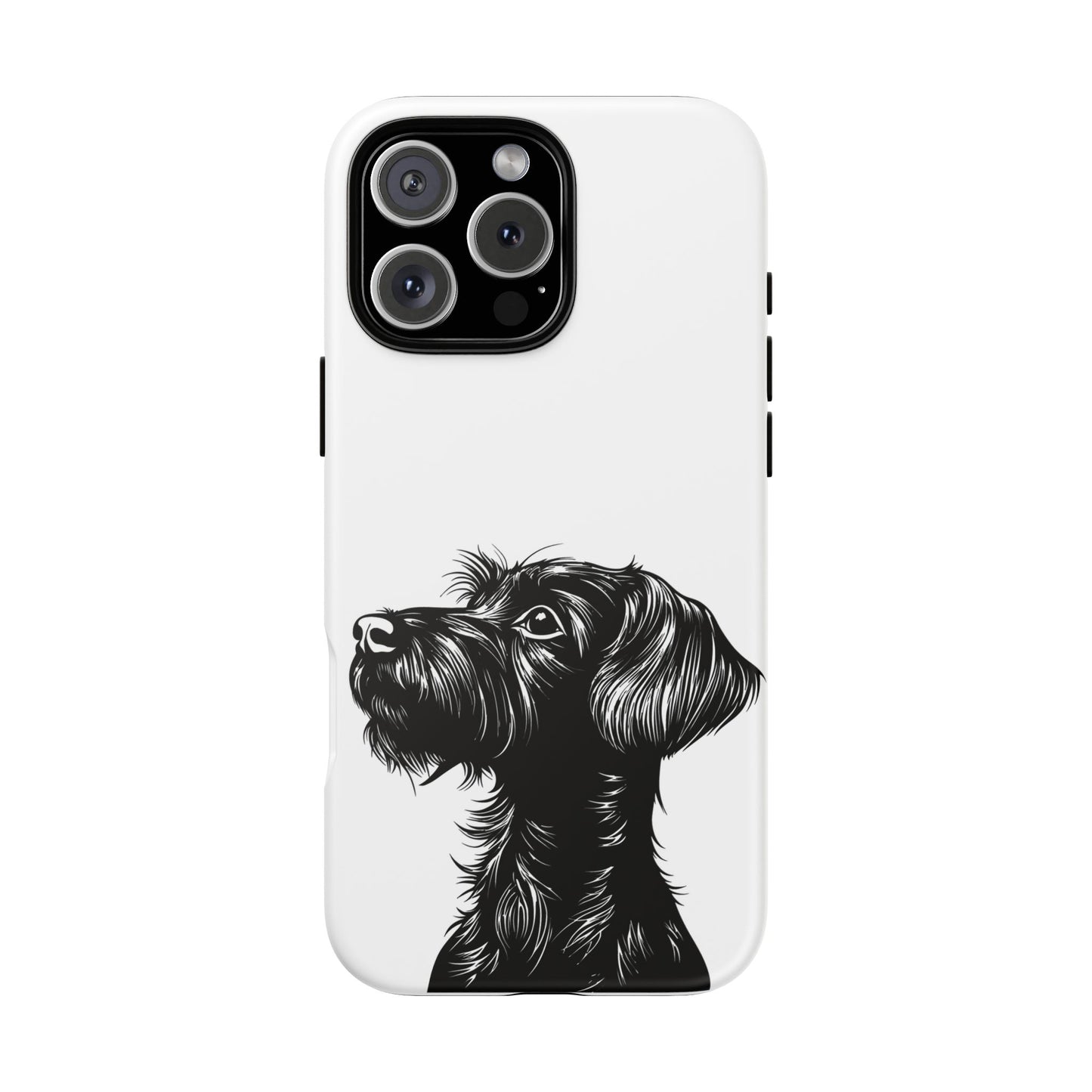 Simple Wire Haired Dachshund Mens Phone Case - Dog Apple Pixel Galaxy