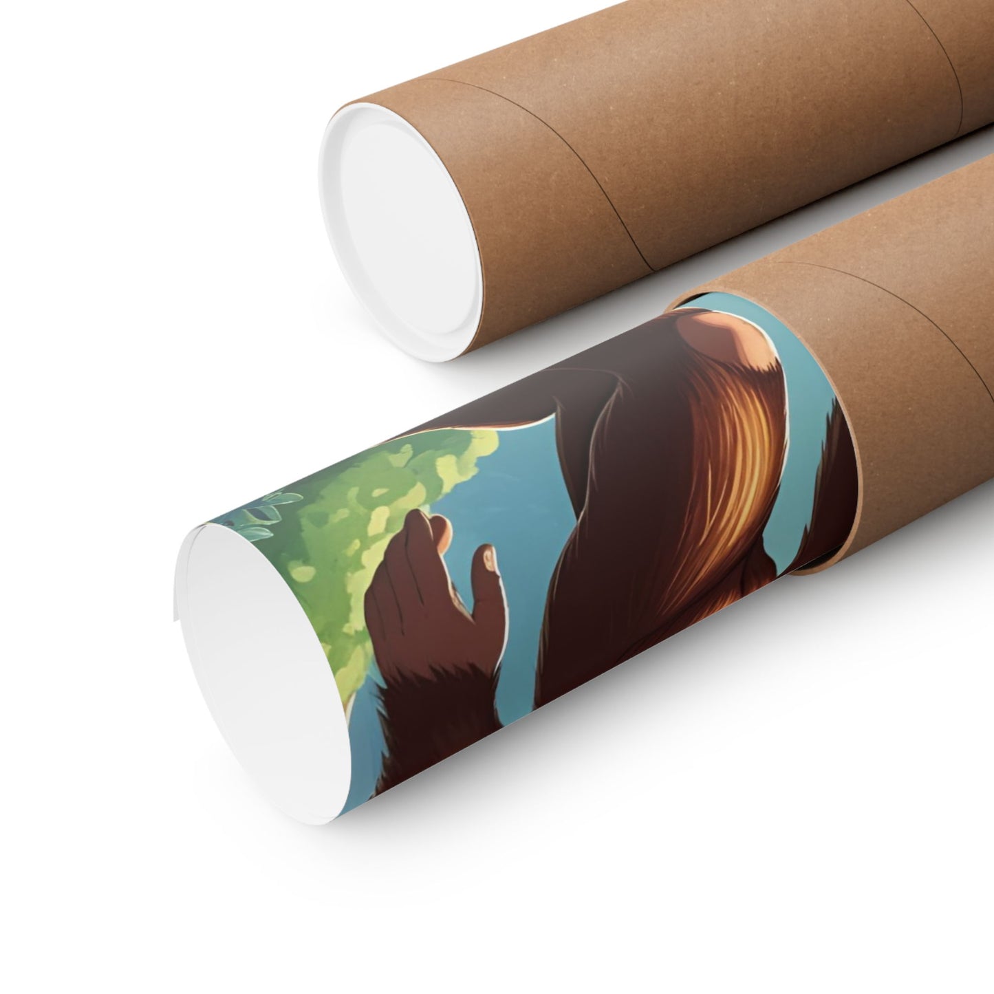 Big Foot Walking Dachshund Vertical Poster Dog Room Art Gift Game Room Sophisticated