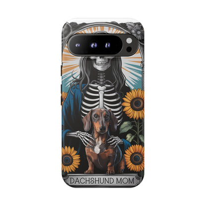 Tarot Card Dachshund Mom Phone Case - Dog Apple Pixel Galaxy