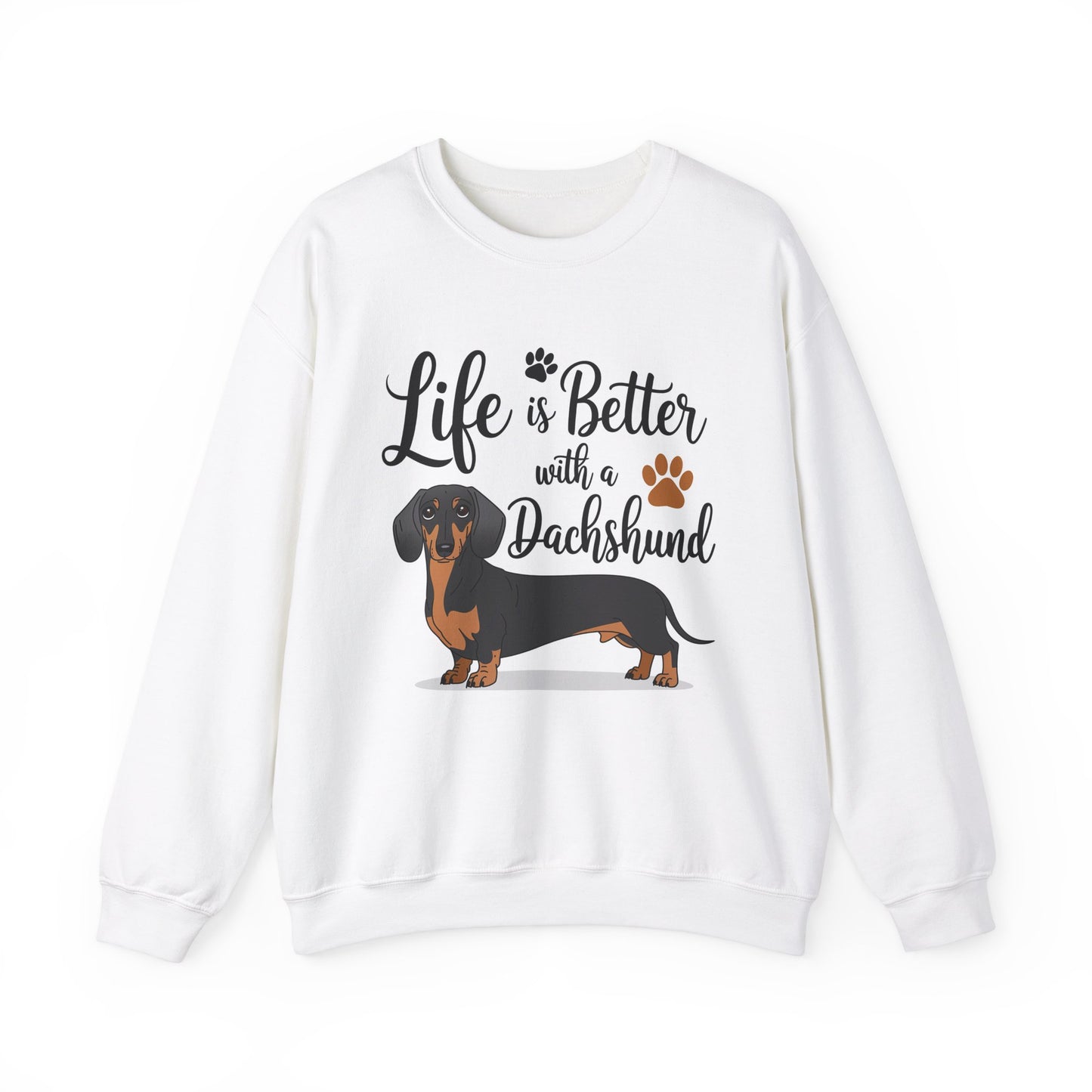 Dachshund Mom Sweatshirt, Dog Lover Gift, Funny Weiner Dog Jumper, Classic Sausage Dog Crewneck, Pet Owner Apparel Doxie