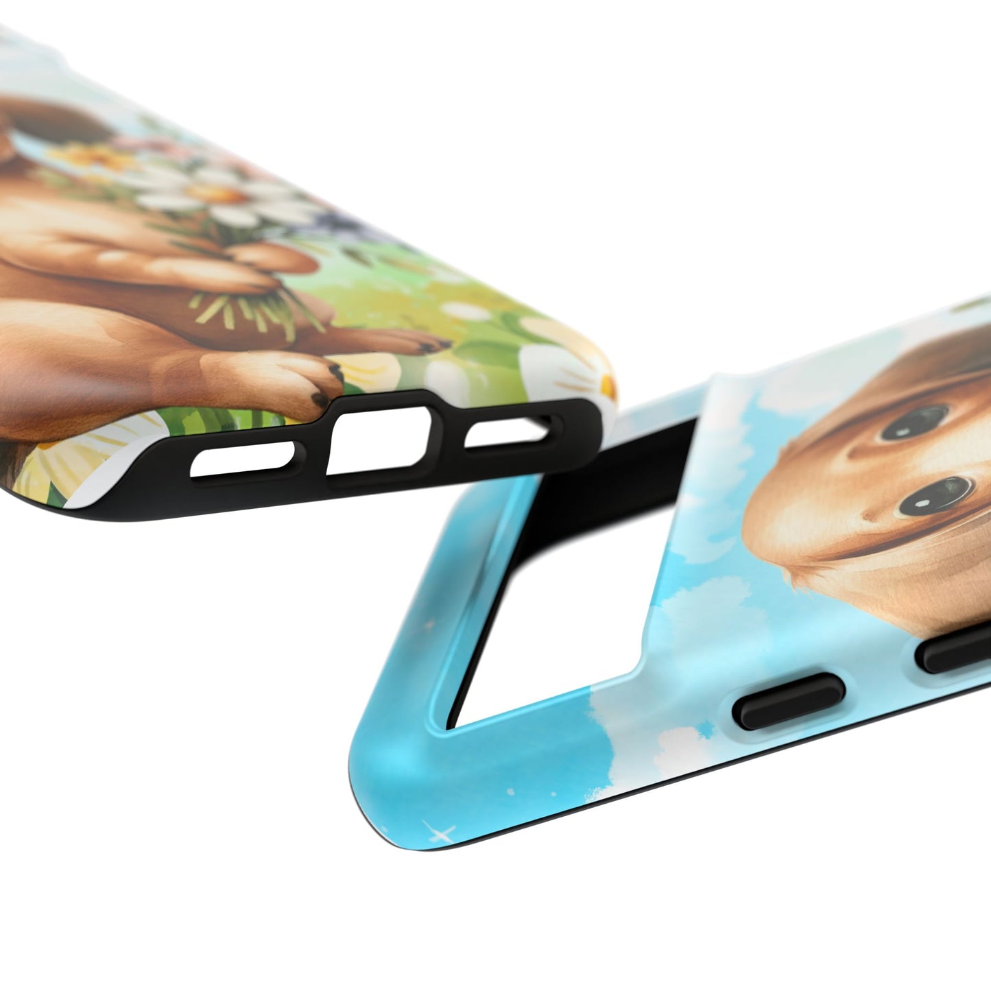 Watercolor Dachshund Dog Phone Case - Rescue Dog Apple Pixel Galaxy Spring