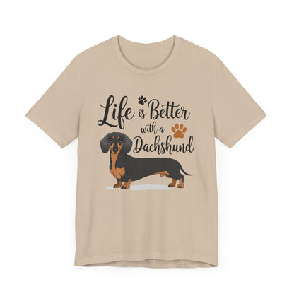 Adorable Dachshund Doxie Life is Better