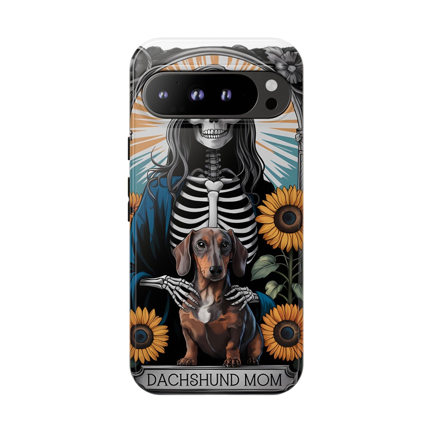 Tarot Card Dachshund Mom Phone Case - Dog Apple Pixel Galaxy