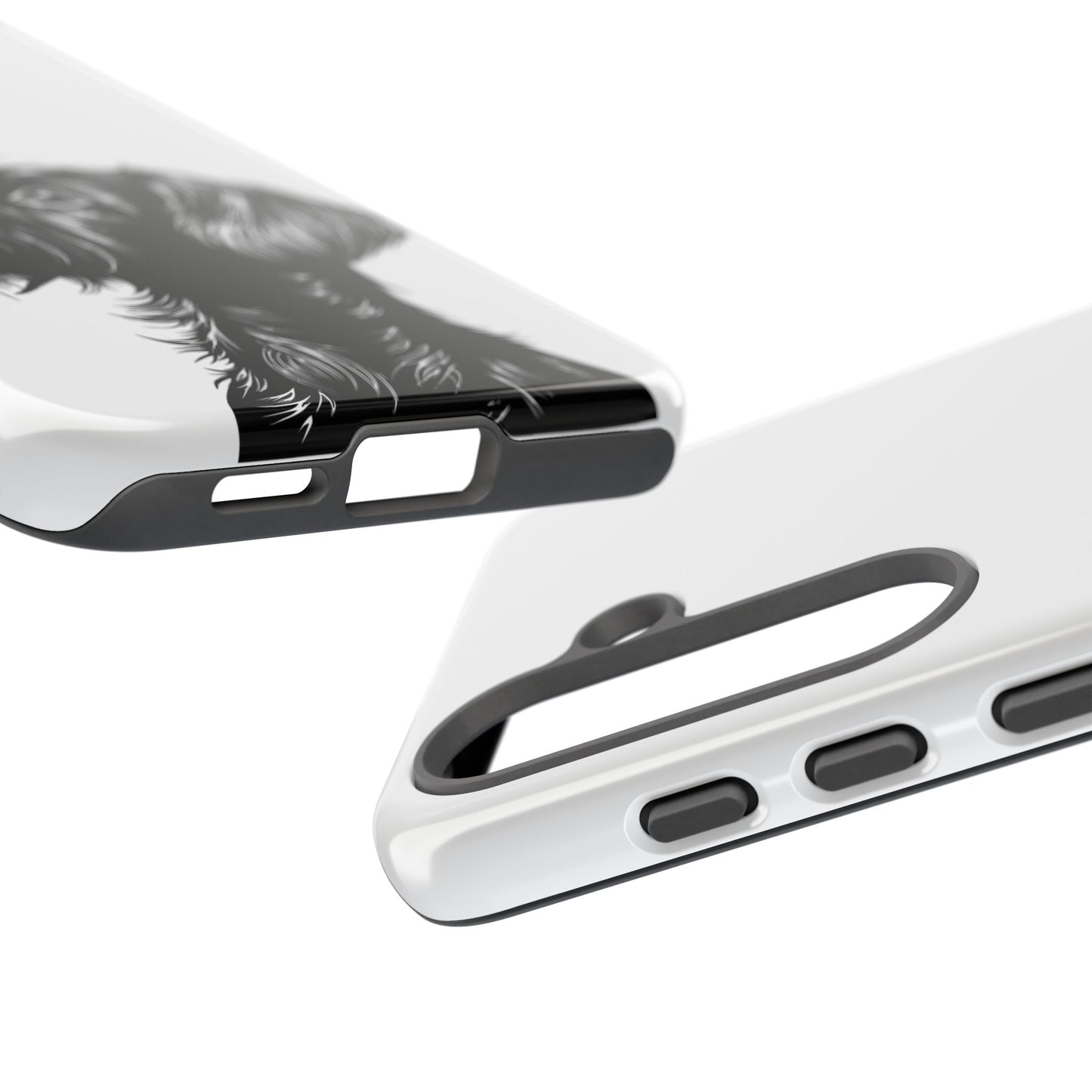 Simple Wire Haired Dachshund Mens Phone Case - Dog Apple Pixel Galaxy