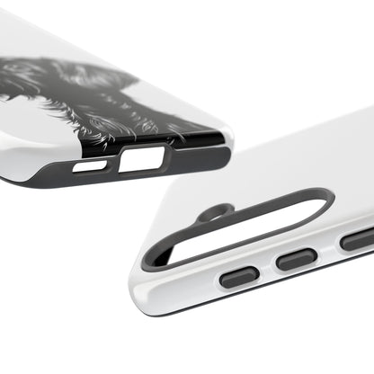 Simple Wire Haired Dachshund Mens Phone Case - Dog Apple Pixel Galaxy