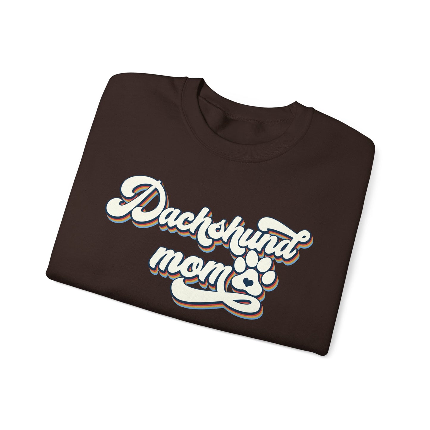 Dachshund Mom Sweatshirt, Dog Lover Gift, Funny Weiner Dog Jumper, Classic Sausage Dog Crewneck, Pet Owner Apparel