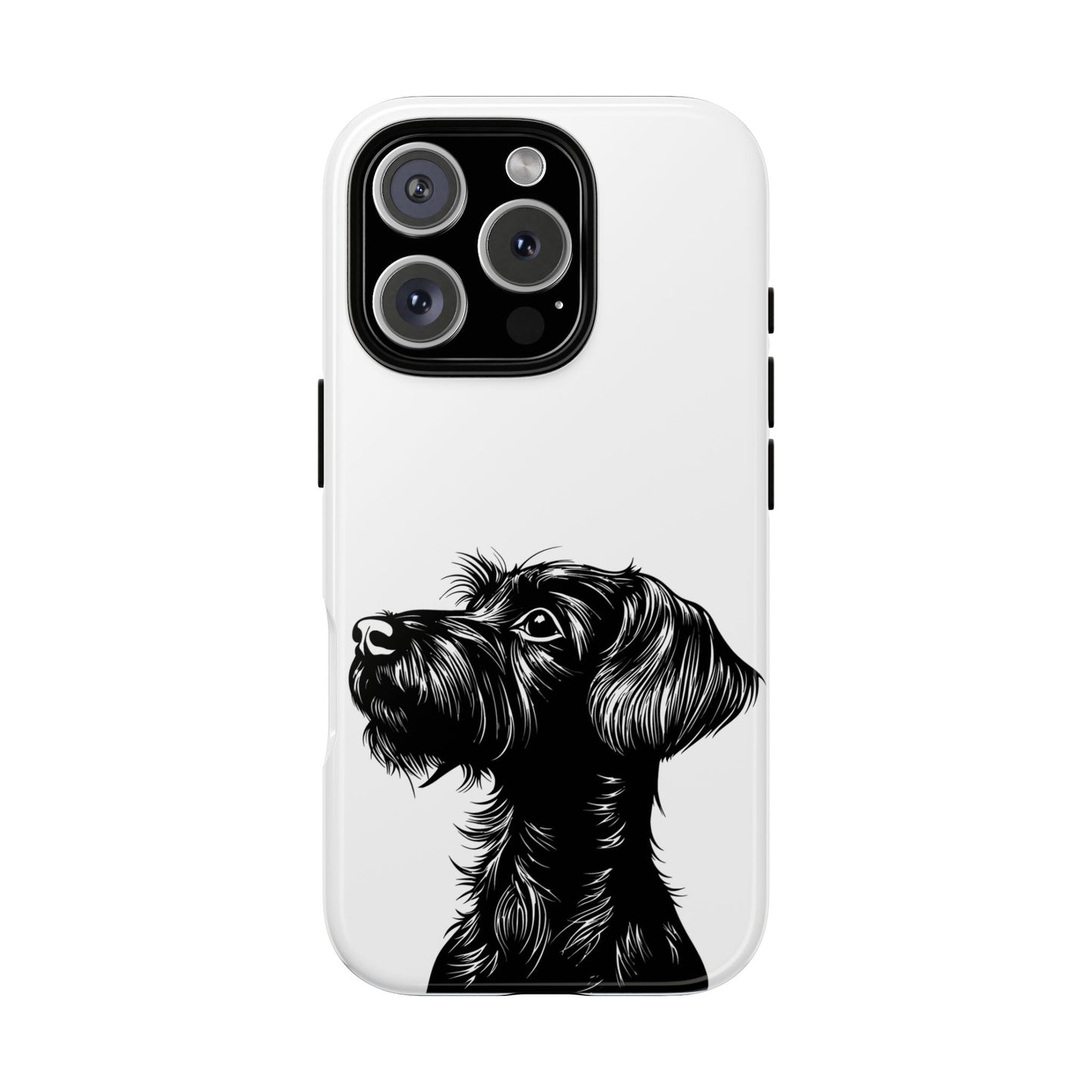 Simple Wire Haired Dachshund Mens Phone Case - Dog Apple Pixel Galaxy