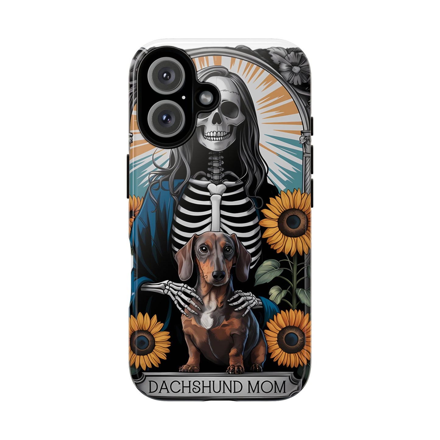 Tarot Card Dachshund Mom Phone Case - Dog Apple Pixel Galaxy
