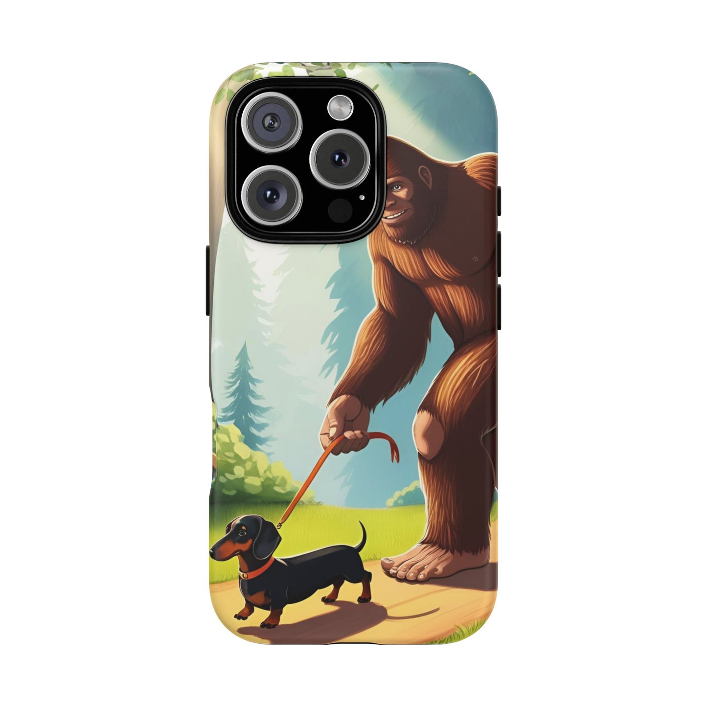 Big Foot Walking Dachshund Phone Case - Dog Apple Pixel Galaxy