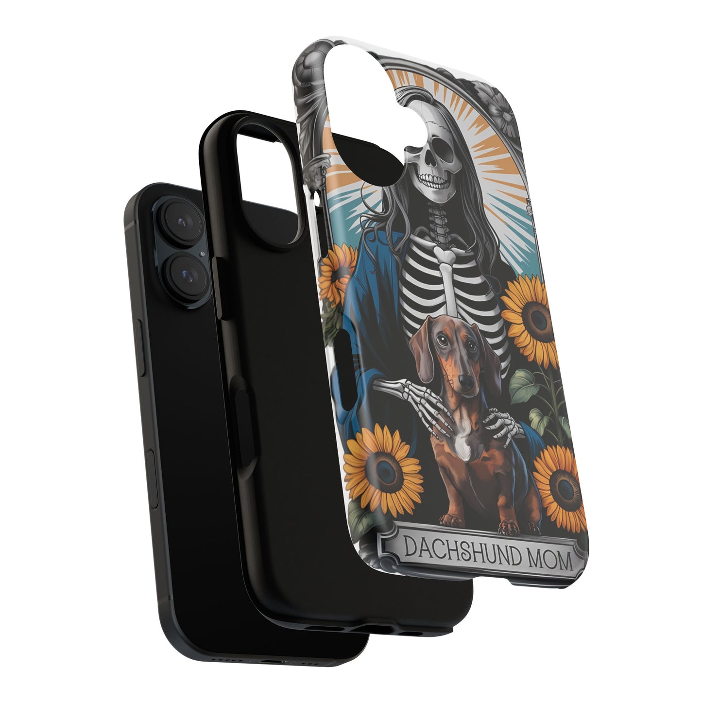 Tarot Card Dachshund Mom Phone Case - Dog Apple Pixel Galaxy