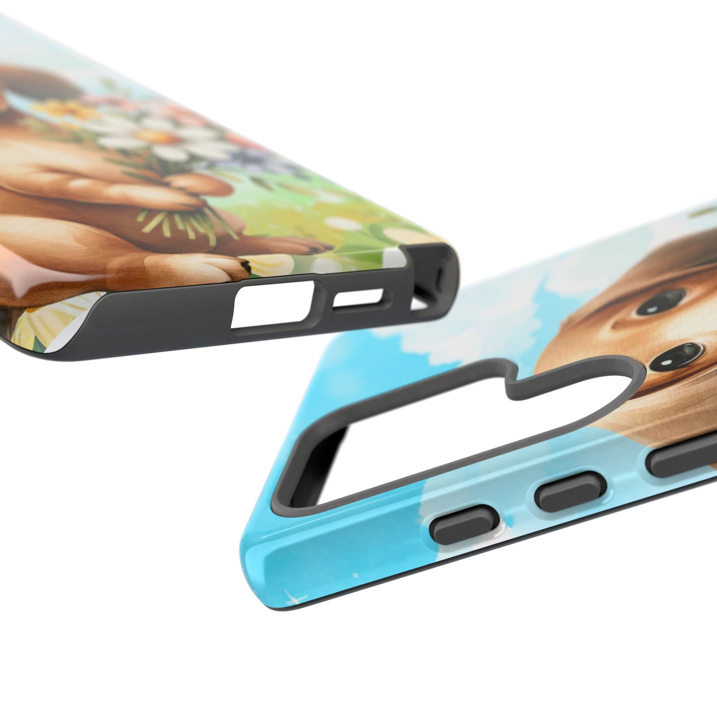 Watercolor Dachshund Dog Phone Case - Rescue Dog Apple Pixel Galaxy Spring