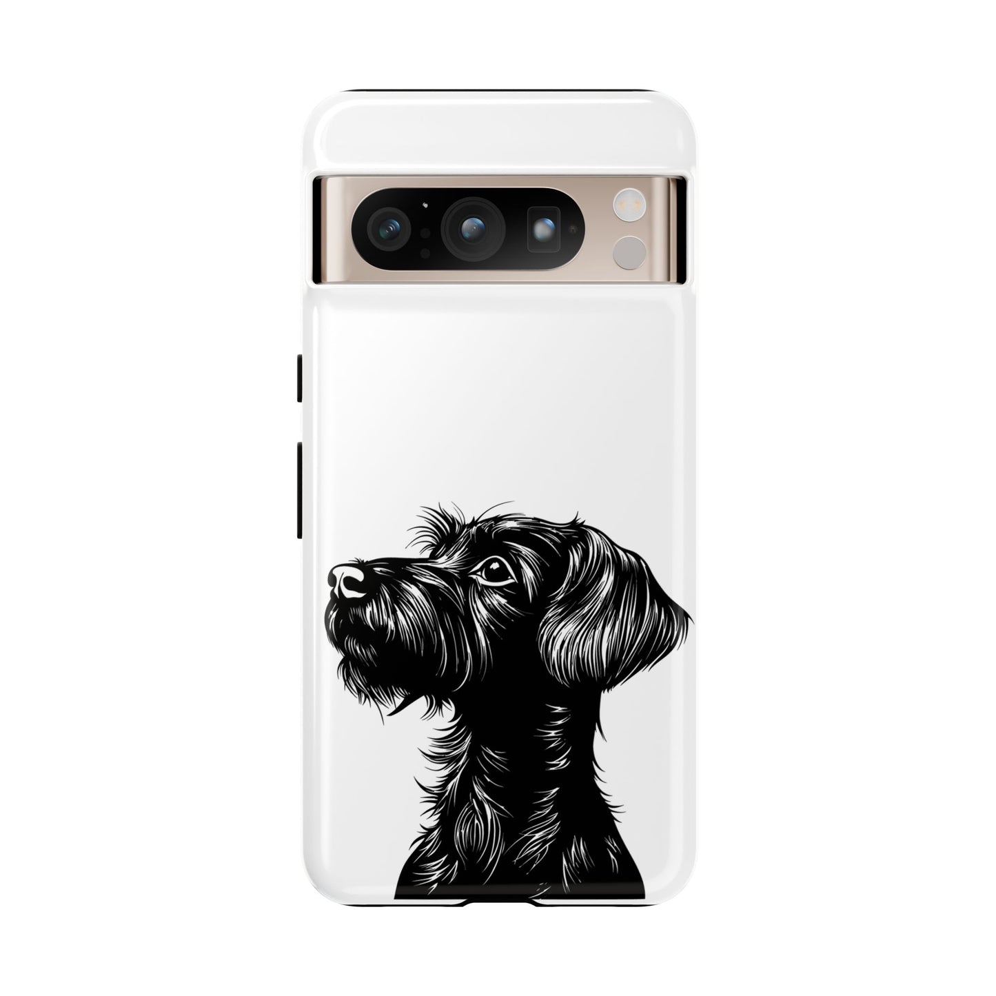 Simple Wire Haired Dachshund Mens Phone Case - Dog Apple Pixel Galaxy