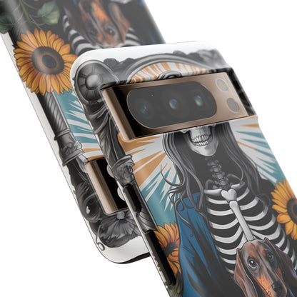 Tarot Card Dachshund Mom Phone Case - Dog Apple Pixel Galaxy