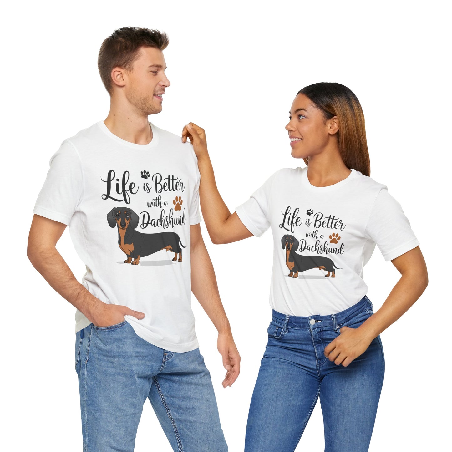 Adorable Dachshund Doxie Life is Better