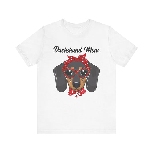 Adorable Dachshund Doxie Mama Tee #4
