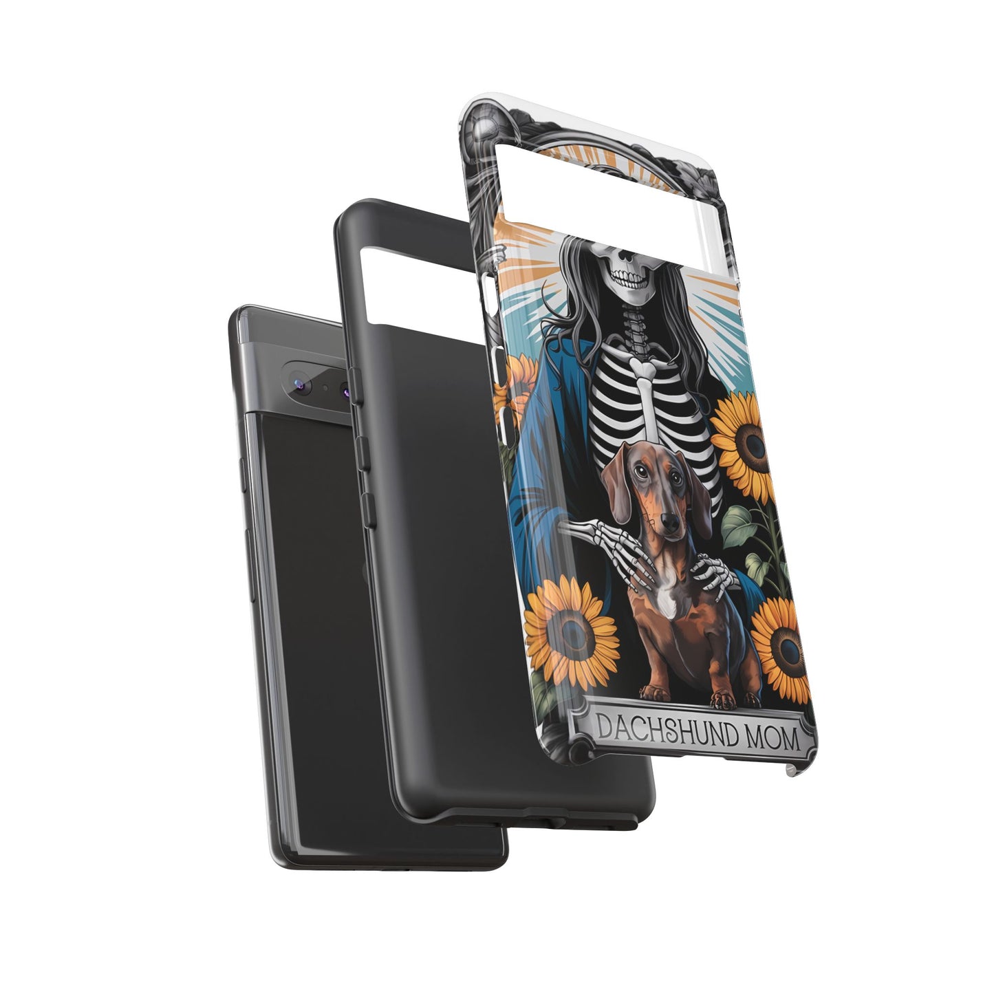 Tarot Card Dachshund Mom Phone Case - Dog Apple Pixel Galaxy