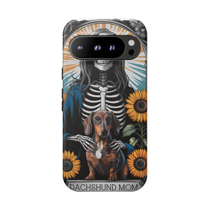 Tarot Card Dachshund Mom Phone Case - Dog Apple Pixel Galaxy