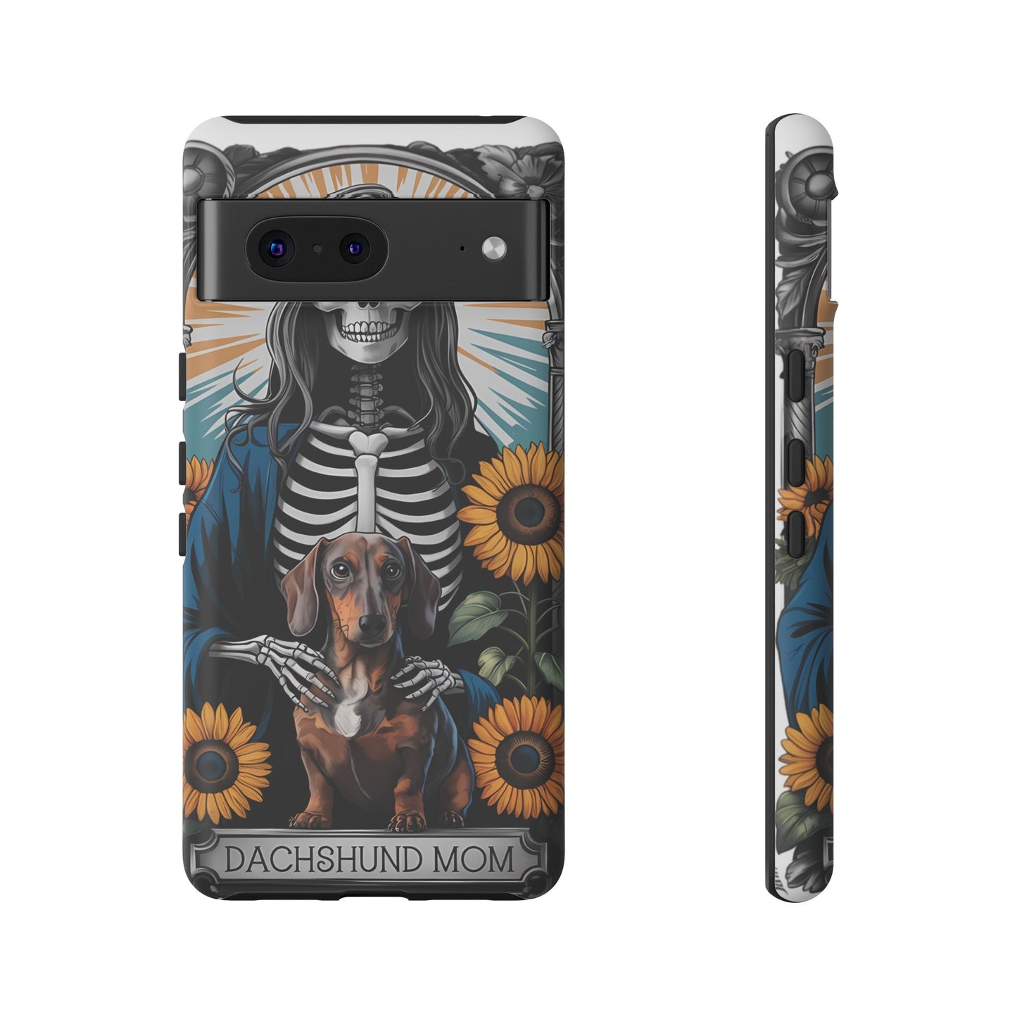 Tarot Card Dachshund Mom Phone Case - Dog Apple Pixel Galaxy