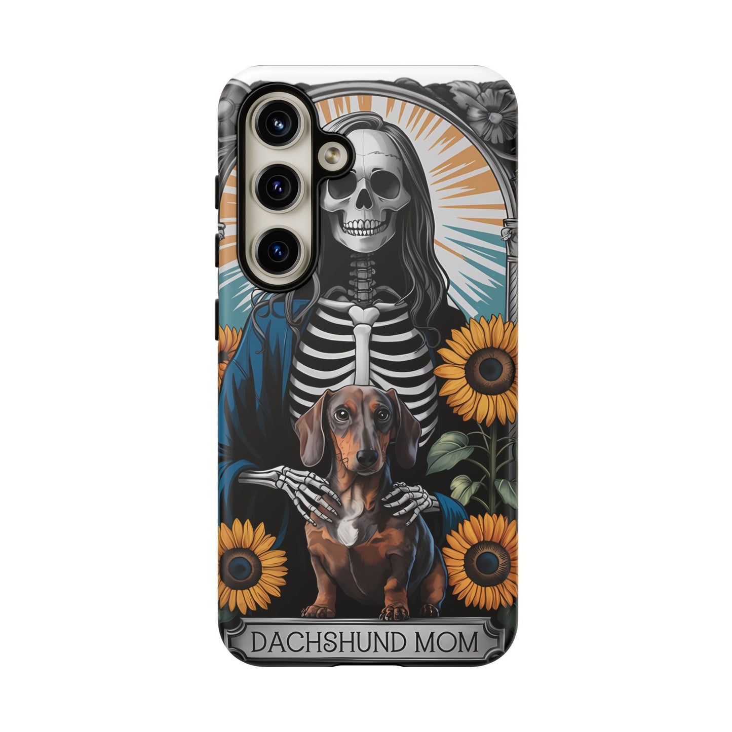Tarot Card Dachshund Mom Phone Case - Dog Apple Pixel Galaxy