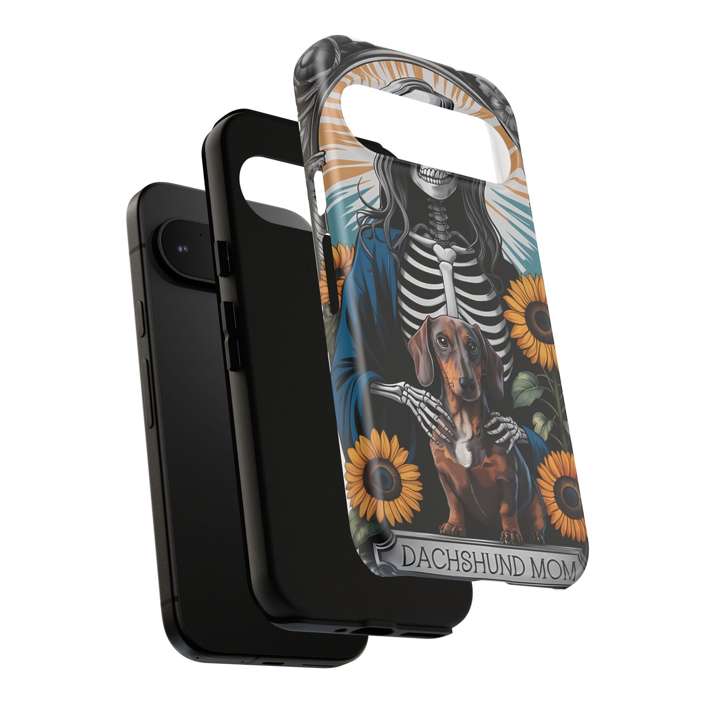 Tarot Card Dachshund Mom Phone Case - Dog Apple Pixel Galaxy
