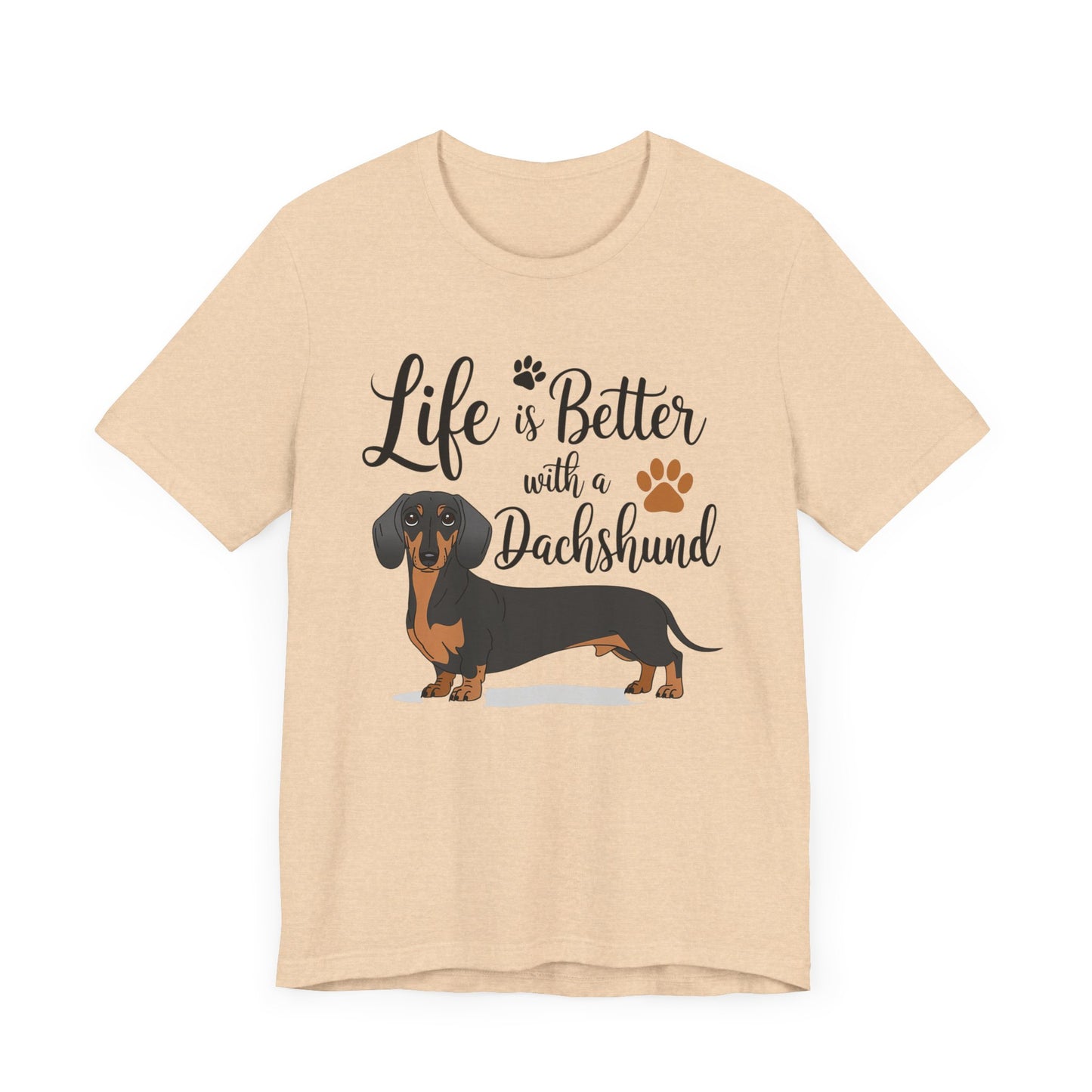Adorable Dachshund Doxie Life is Better
