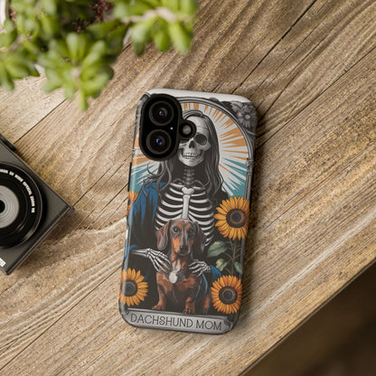 Tarot Card Dachshund Mom Phone Case - Dog Apple Pixel Galaxy