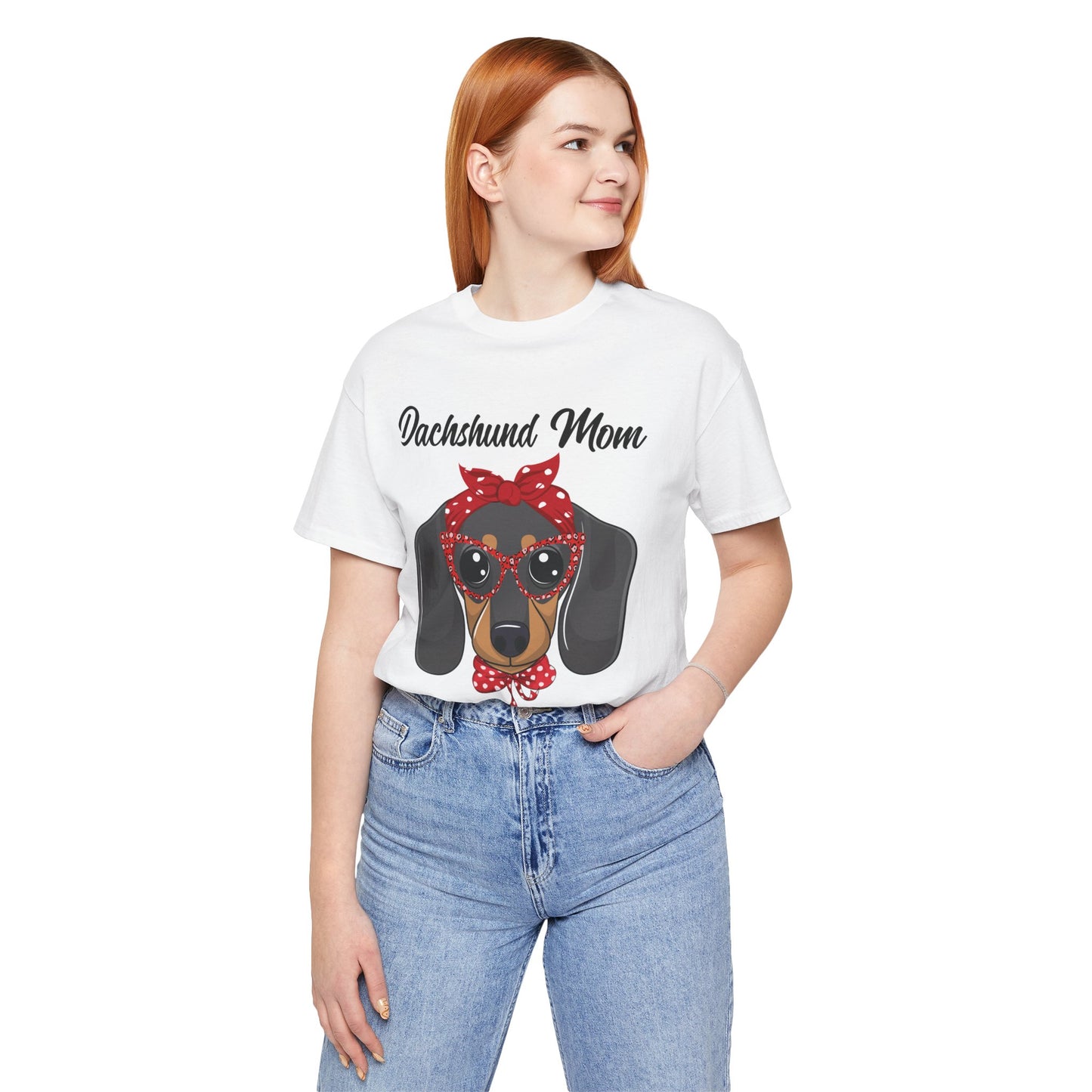 Adorable Dachshund Doxie Mama Tee #4