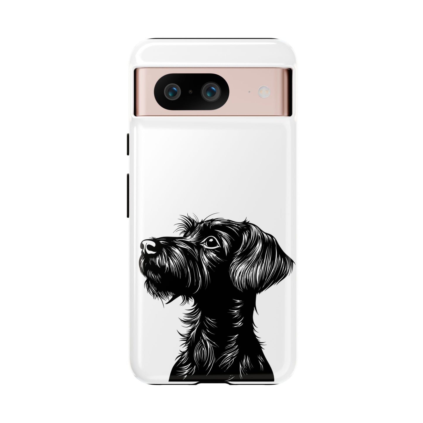 Simple Wire Haired Dachshund Mens Phone Case - Dog Apple Pixel Galaxy
