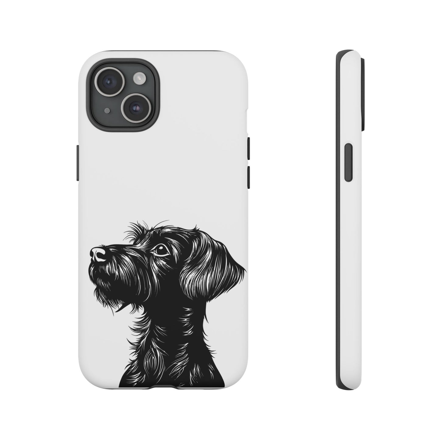 Simple Wire Haired Dachshund Mens Phone Case - Dog Apple Pixel Galaxy