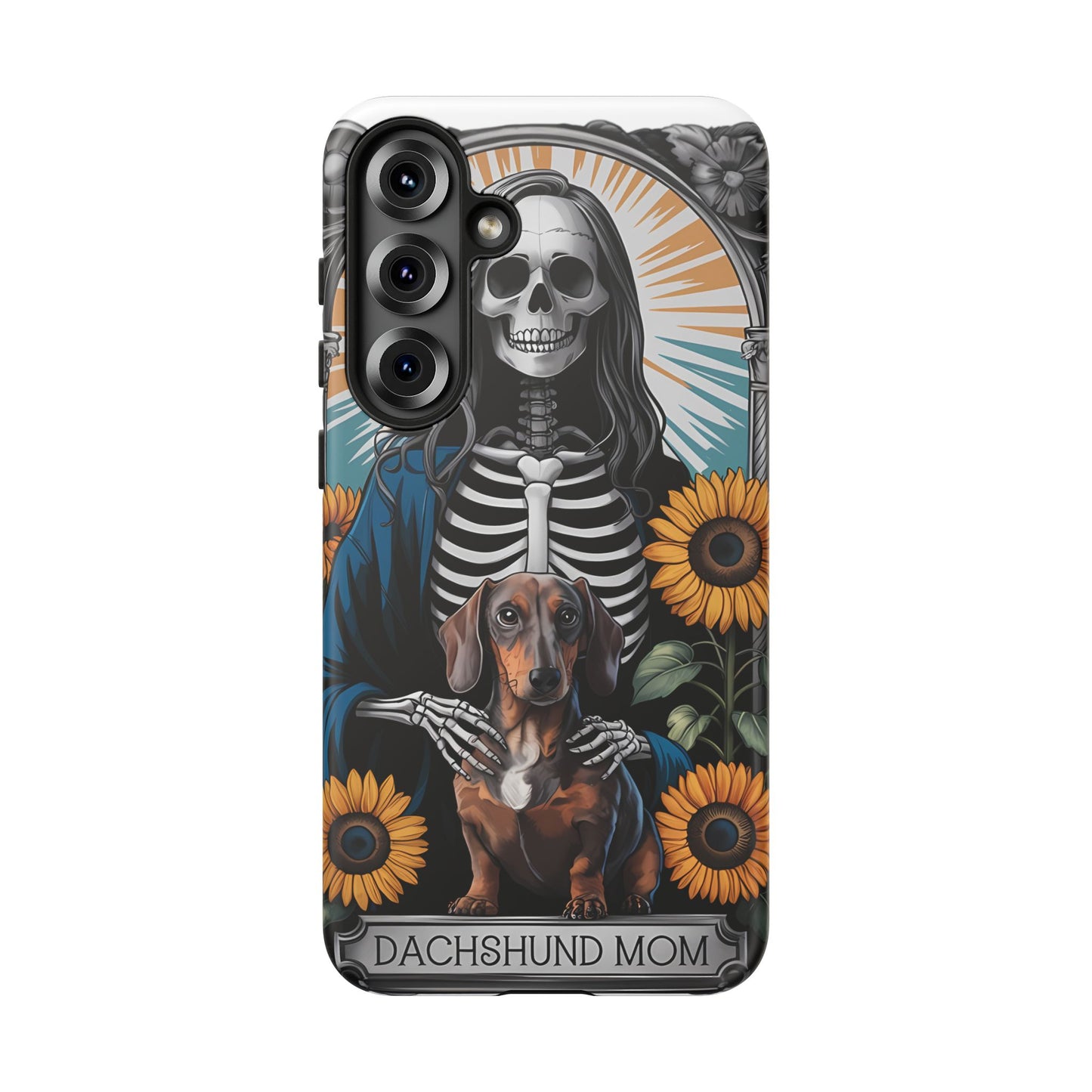 Tarot Card Dachshund Mom Phone Case - Dog Apple Pixel Galaxy