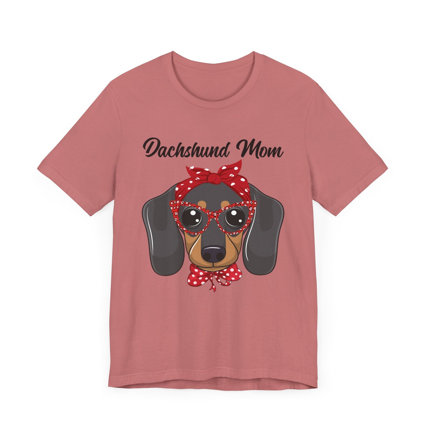 Adorable Dachshund Doxie Mama Tee #4