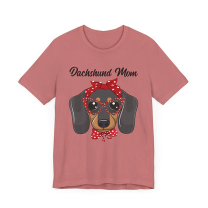 Adorable Dachshund Doxie Mama Tee #4