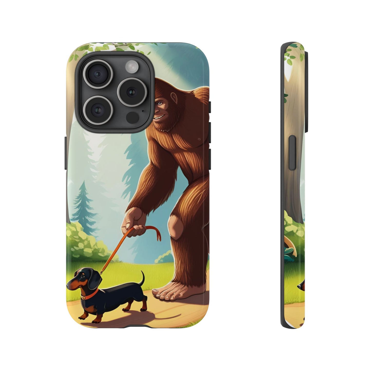 Big Foot Walking Dachshund Phone Case - Dog Apple Pixel Galaxy