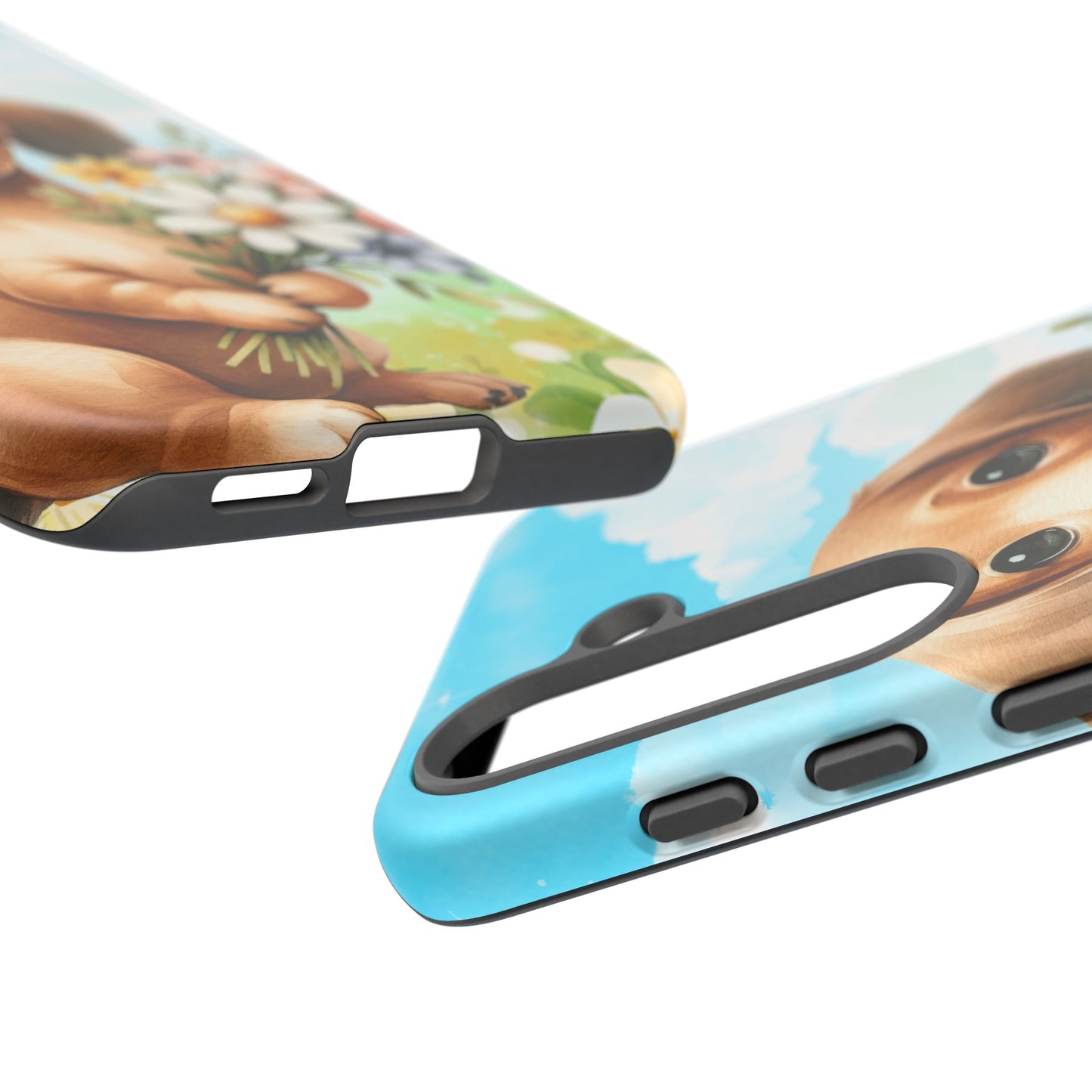Watercolor Dachshund Dog Phone Case - Rescue Dog Apple Pixel Galaxy Spring