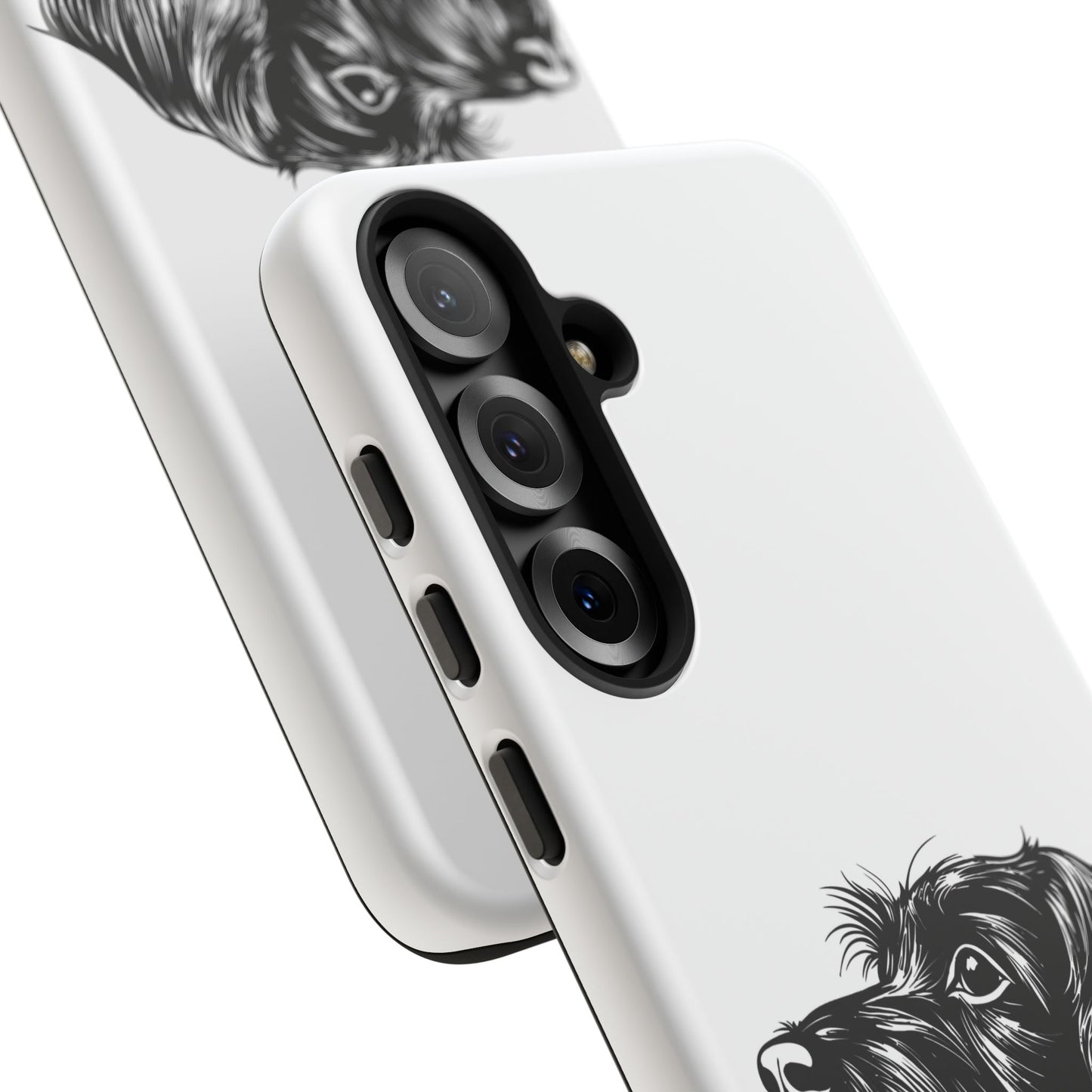 Simple Wire Haired Dachshund Mens Phone Case - Dog Apple Pixel Galaxy