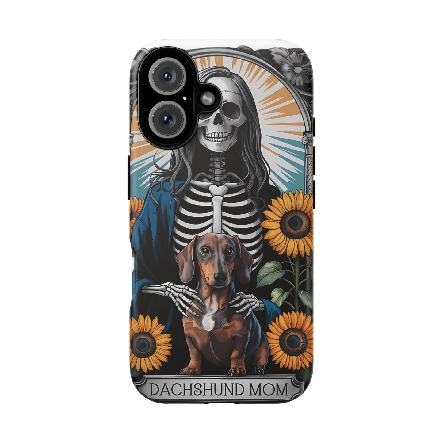 Tarot Card Dachshund Mom Phone Case - Dog Apple Pixel Galaxy