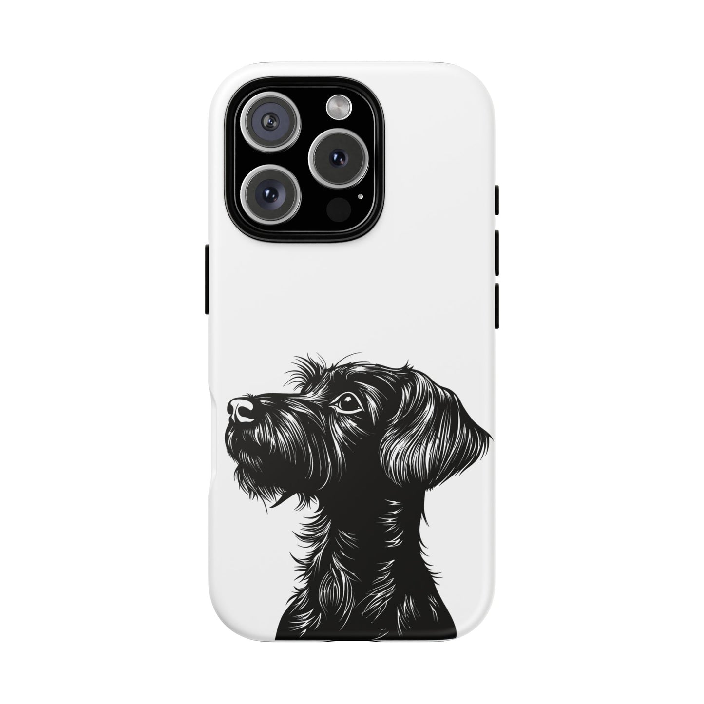 Simple Wire Haired Dachshund Mens Phone Case - Dog Apple Pixel Galaxy