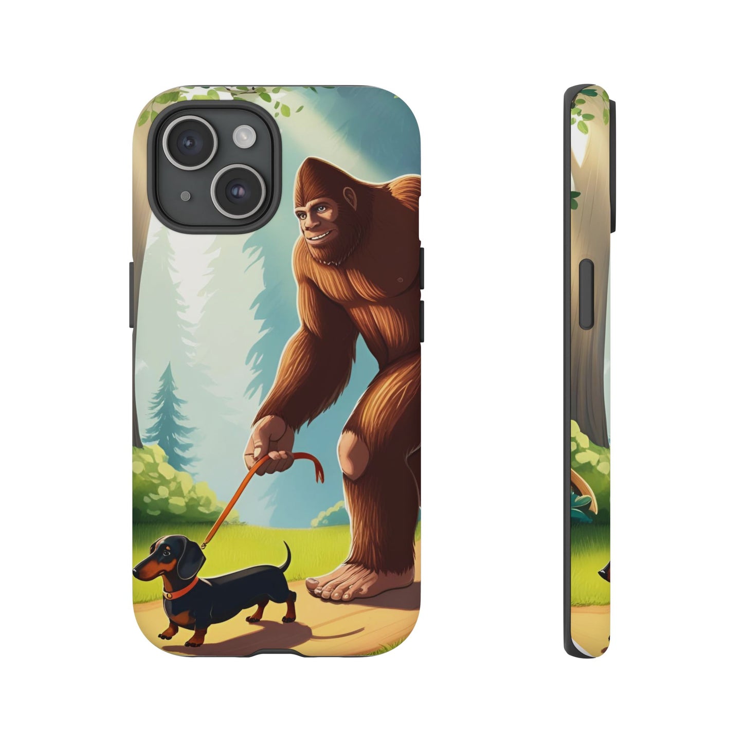 Big Foot Walking Dachshund Phone Case - Dog Apple Pixel Galaxy