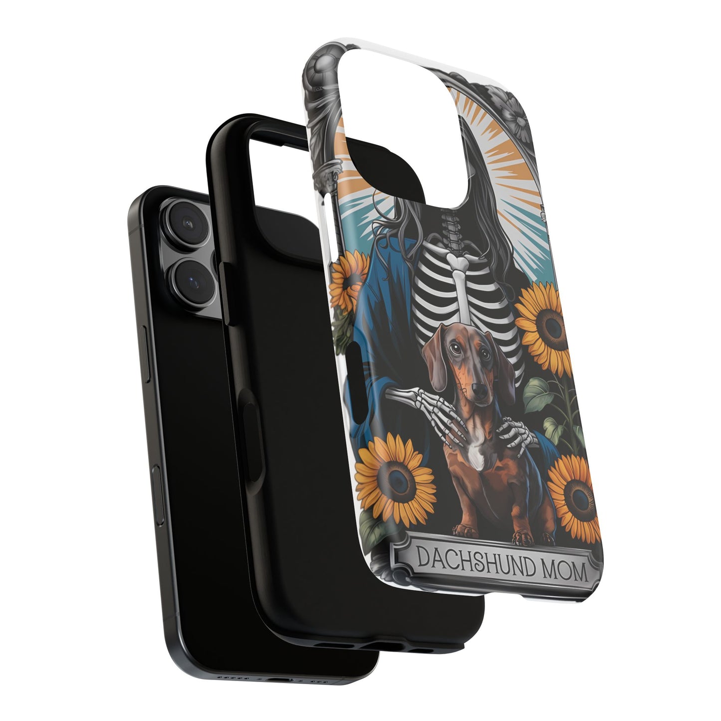Tarot Card Dachshund Mom Phone Case - Dog Apple Pixel Galaxy