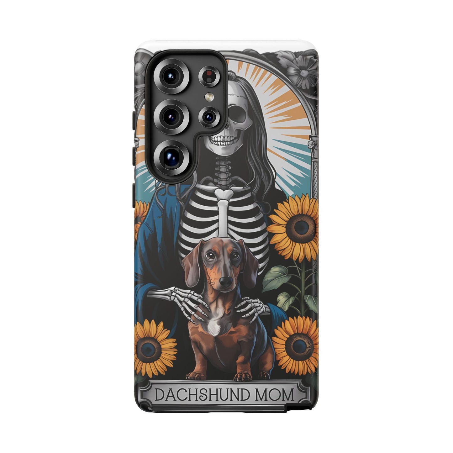 Tarot Card Dachshund Mom Phone Case - Dog Apple Pixel Galaxy