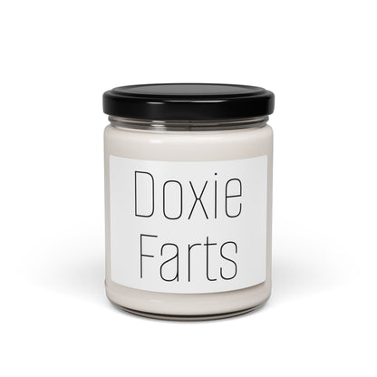 Scented Soy Candle: Doxie Farts - Fun Home Fragrance for Dog Lovers