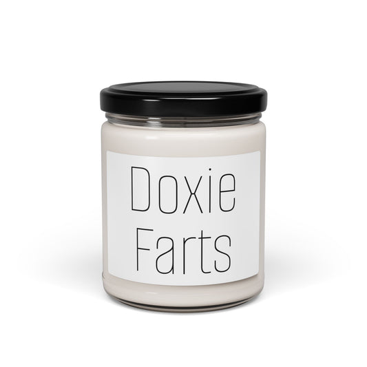 Scented Soy Candle: Doxie Farts - Fun Home Fragrance for Dog Lovers