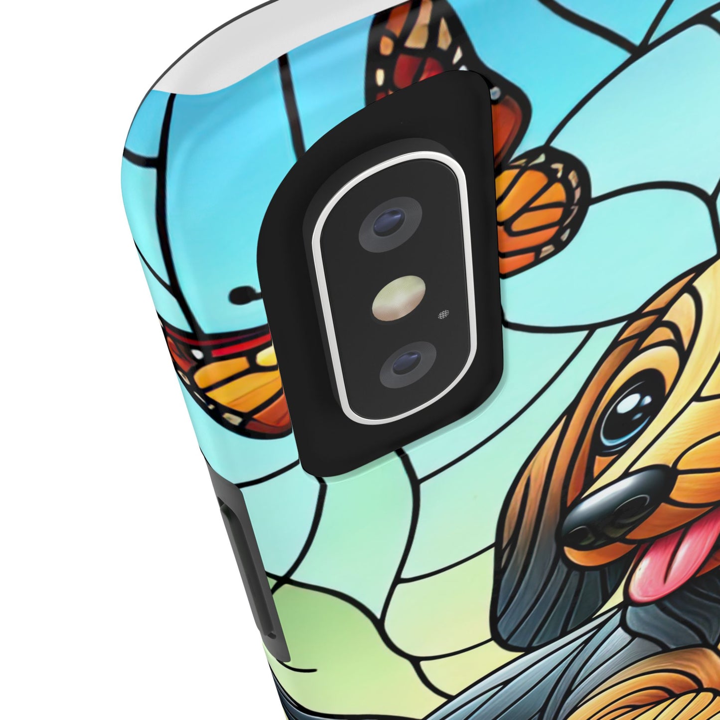 Cute Dachshund Phone Case, Dog Lover Gift, Tough Phone Cover, Pet Accessory,