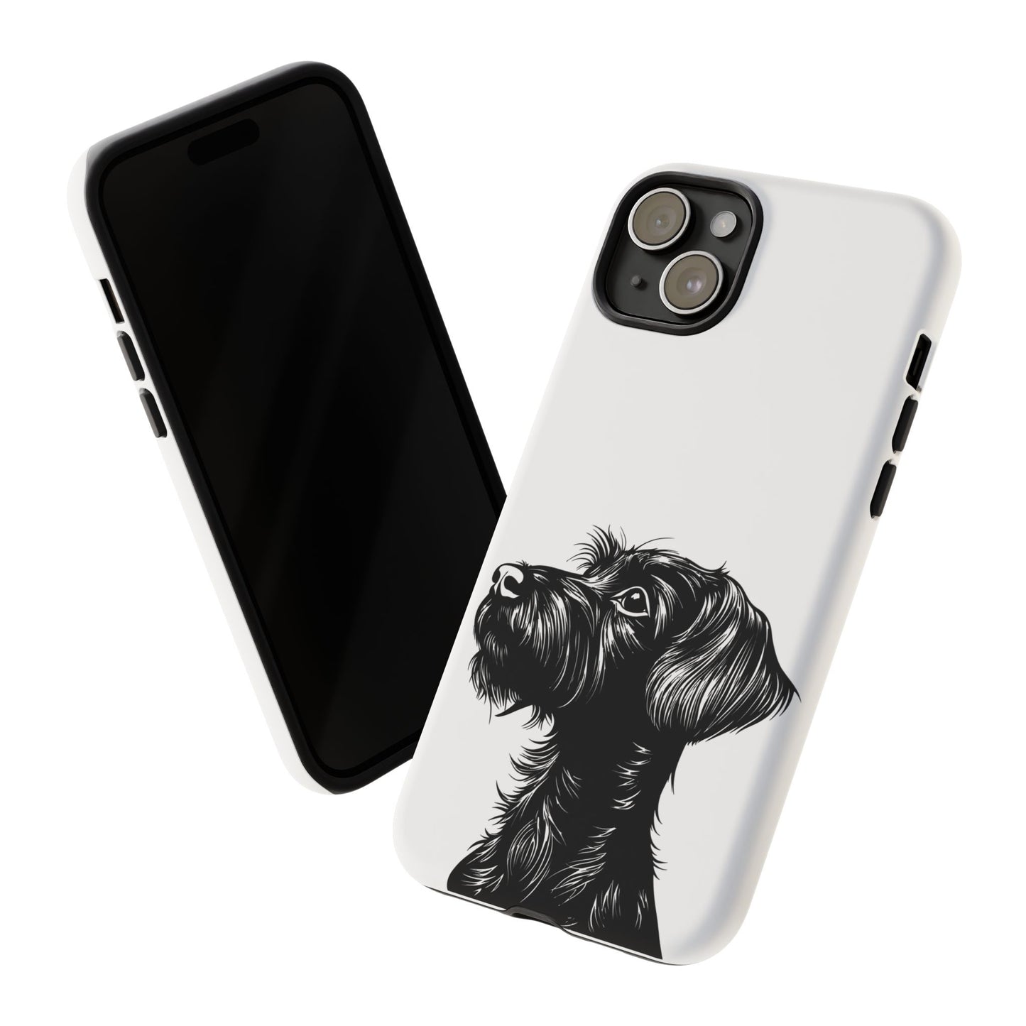 Simple Wire Haired Dachshund Mens Phone Case - Dog Apple Pixel Galaxy