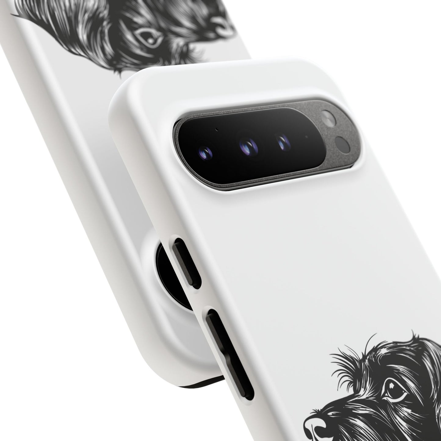 Simple Wire Haired Dachshund Mens Phone Case - Dog Apple Pixel Galaxy