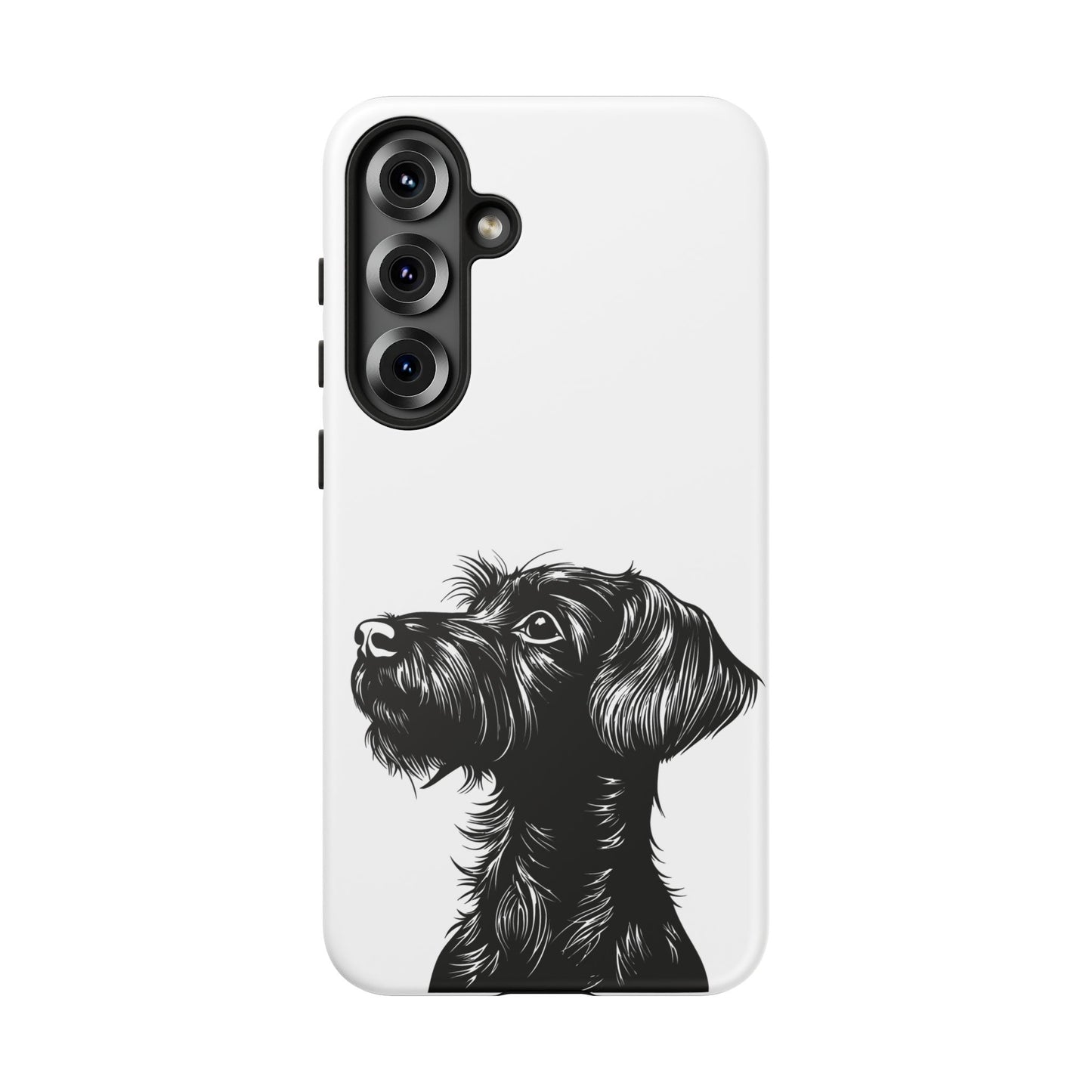 Simple Wire Haired Dachshund Mens Phone Case - Dog Apple Pixel Galaxy