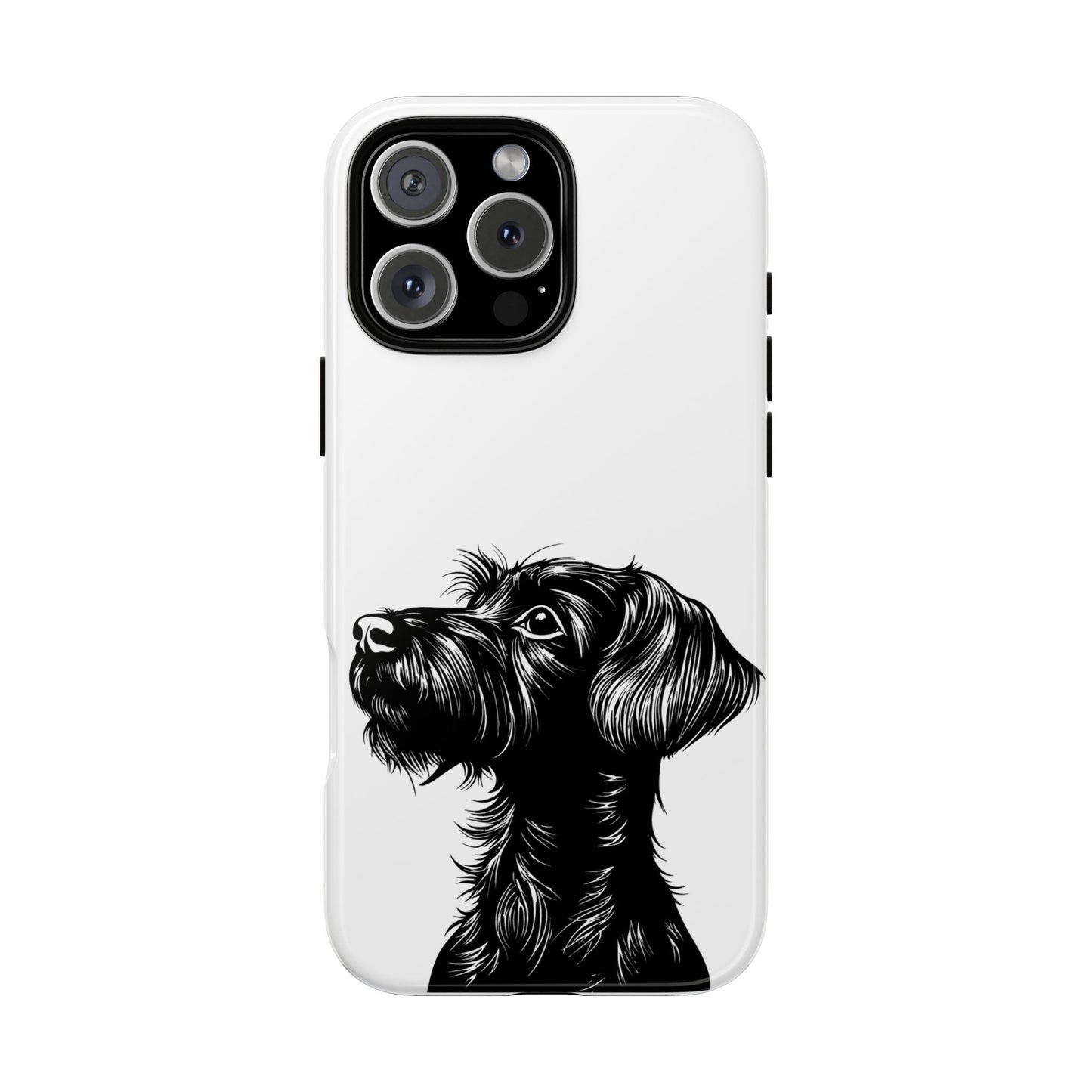 Simple Wire Haired Dachshund Mens Phone Case - Dog Apple Pixel Galaxy