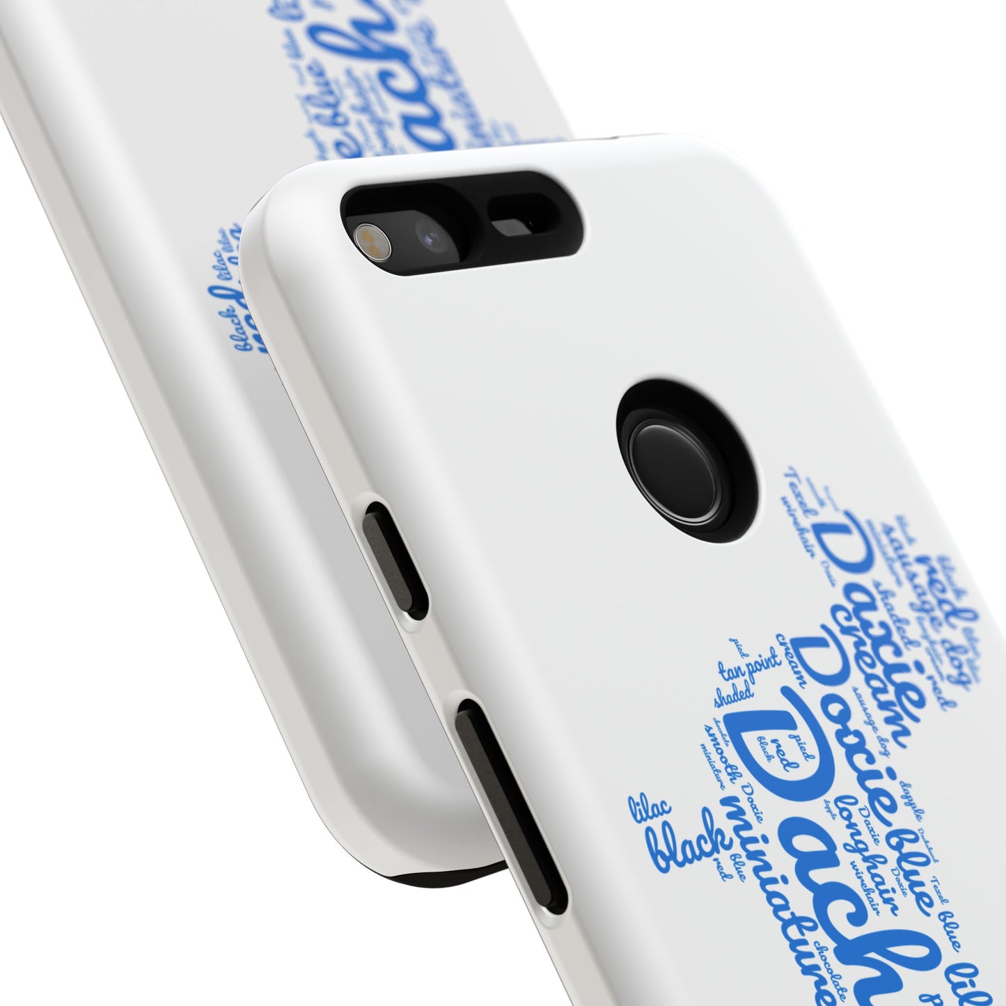 Type Subway Vibrant Dachshund Words Phone Case - Dog Apple Pixel Galaxy