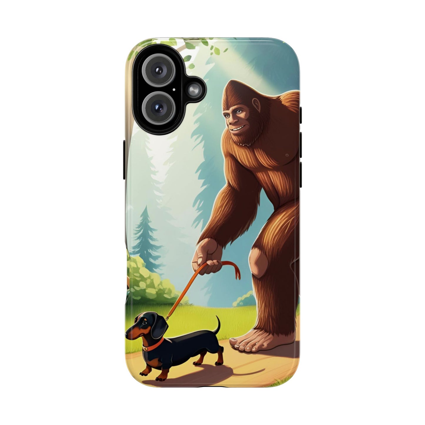 Big Foot Walking Dachshund Phone Case - Dog Apple Pixel Galaxy